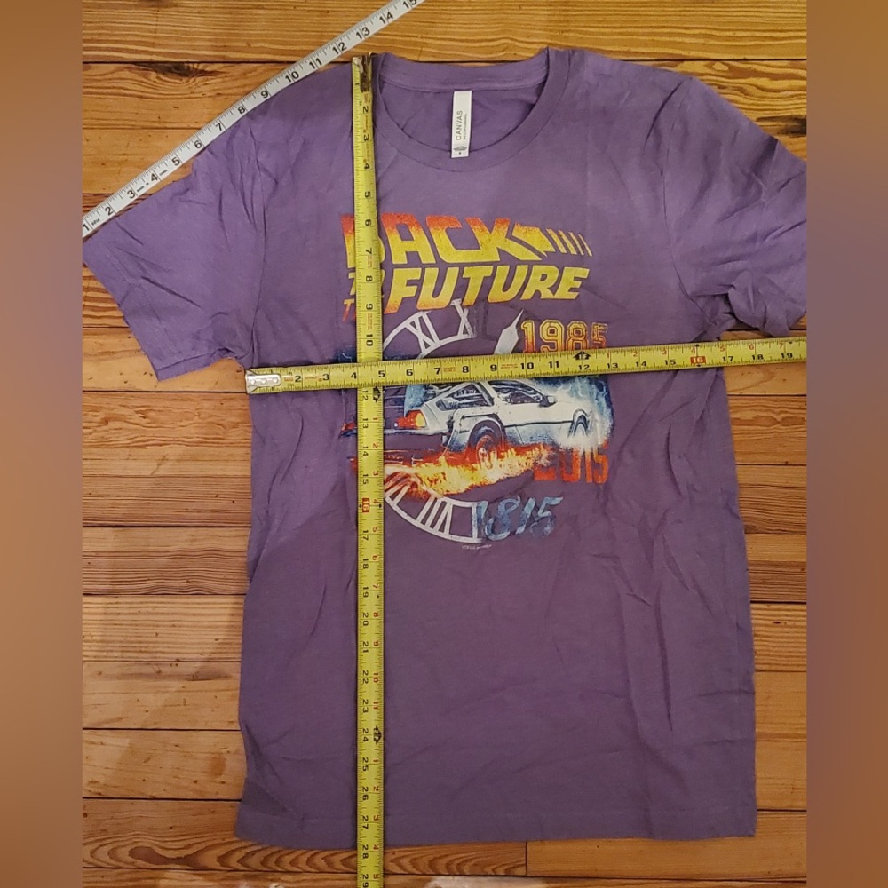 Back To The Future Purple Crew Neck Men’s Shirt! - Picture 6 of 6